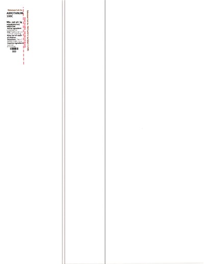 Abrotanum 100c 1g (Abrotanum 100c 1g)